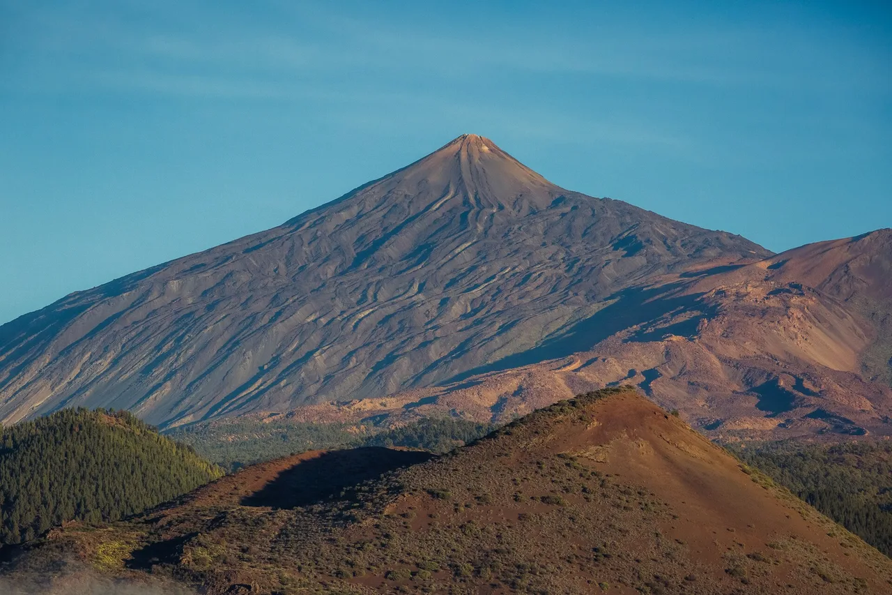 Mount Teide in the evening light